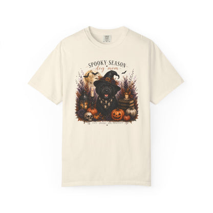 Black Portuguese Water Dog Spooky Season Dog Mom Halloween Shirt