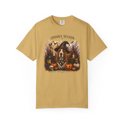 Basset Hound Spooky Season Dog Mom Halloween Shirt