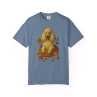 Load image into Gallery viewer, Poodle Pumpkin Fall T-Shirt, Cute Autumn Dog Lover Tee &amp; Thanksgiving Gift
