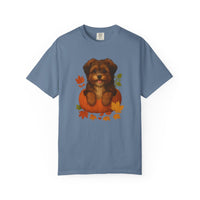 Load image into Gallery viewer, Havanese Pumpkin Fall Shirt, Cute Dog Lover Tee on Comfort Colors 1717
