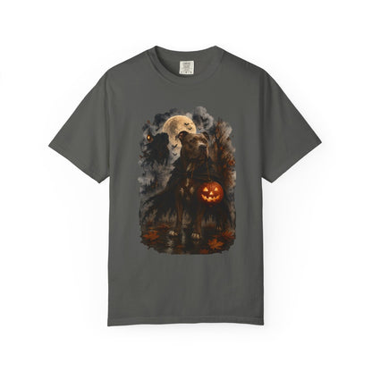 Pitbull Headless Horseman Inspired Halloween Comfort Colors Shirt