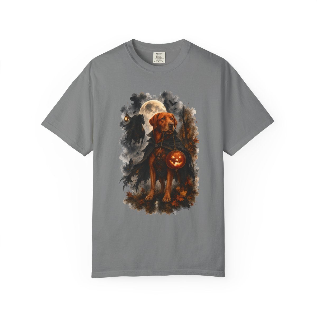 Fox Red Lab Headless Horseman Inspired Halloween Comfort Colors Shirt