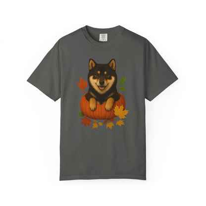 Shiba Inu Pumpkin Shirt, Cute Fall Dog Lover T-Shirt for Shiba Moms and Dads