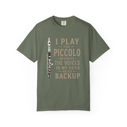 Funny Piccolo Shirt, Piccolo Player Gift, Band Musician Tee