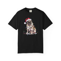 Load image into Gallery viewer, Christmas Pug Shirt, Christmas Dog Tee, Christmas Lights Dog Tee, Pug Mom Tshirt, Gift for Dog Lover, Pug
