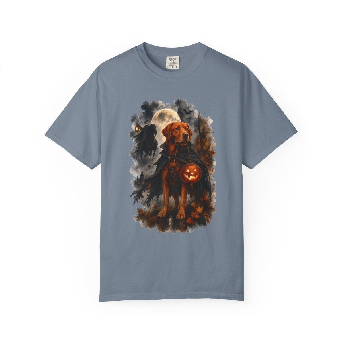 Fox Red Lab Headless Horseman Inspired Halloween Comfort Colors Shirt