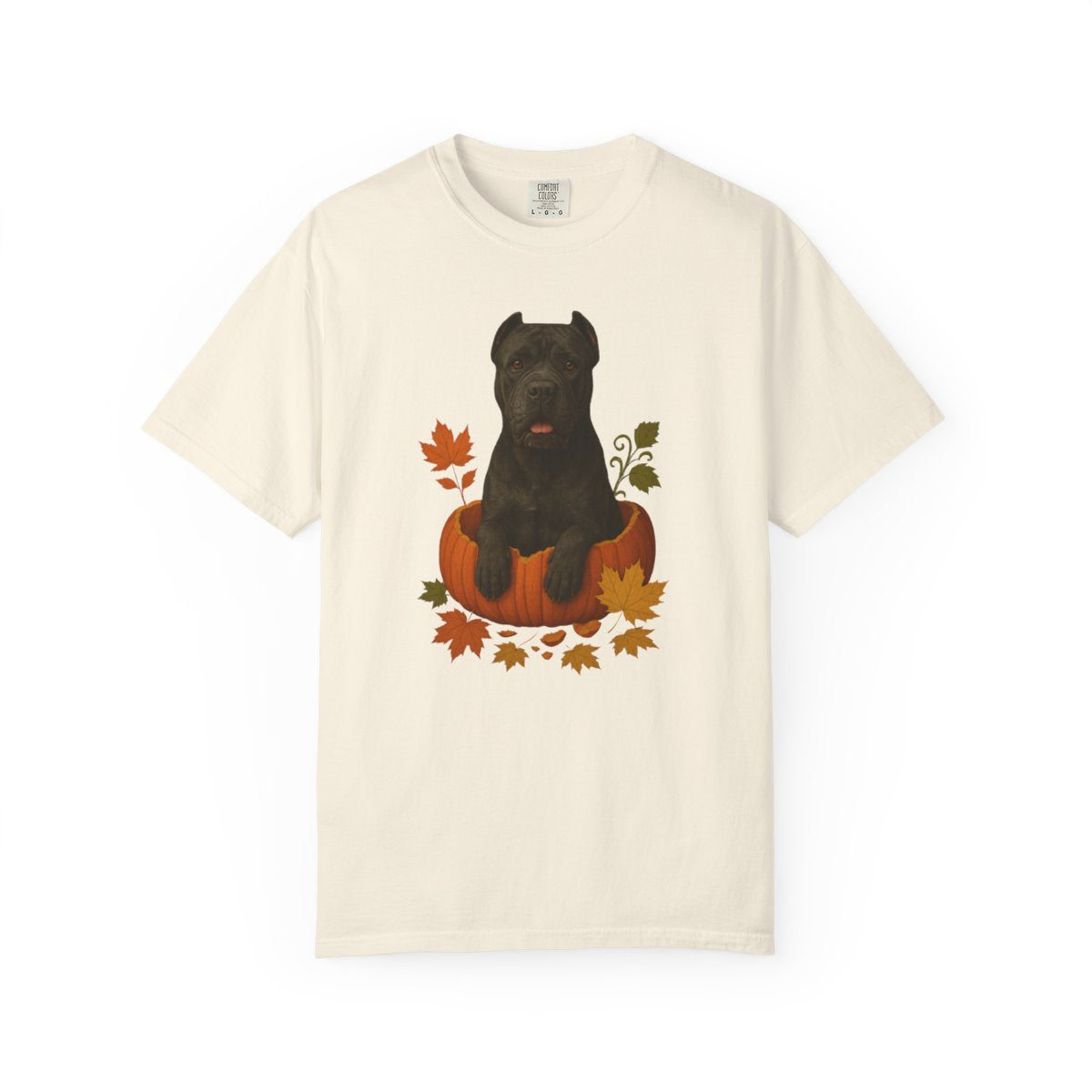 Cane Corso Pumpkin Fall T-Shirt, Cute Autumn Dog Lover Tee & Thanksgiving Gift