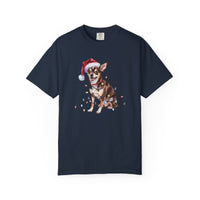 Load image into Gallery viewer, Christmas Chihuahua Shirt, Christmas Lights Dog Tee, Christmas Dog Tee, Chihuahua Mom Tshirt, Gift for Dog Lover, Chihuahua
