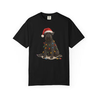 Load image into Gallery viewer, Kerry Blue Terrier Christmas Lights Shirt, Festive Holiday Tee for Terrier Lovers
