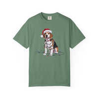Load image into Gallery viewer, Christmas Beagle Shirt, Christmas Lights Dog Tee, Christmas Dog Tee, Beagle Mom Tshirt, Gift for Dog Lover, Beagle
