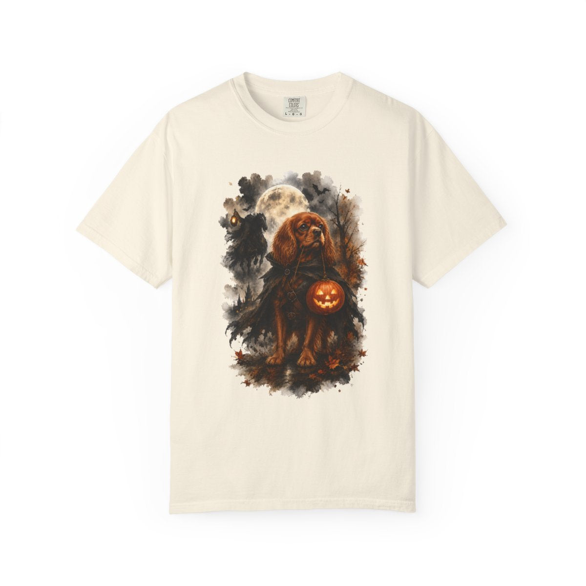 Ruby Cavalier Headless Horseman Inspired Halloween Comfort Colors Shirt