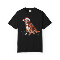 Load image into Gallery viewer, Christmas Nova Scotia Duck Tolling Retriever Shirt, Christmas Lights Dog Tee, Christmas Dog Tee, Retriever Mom Tshirt, Gift for Dog Lover
