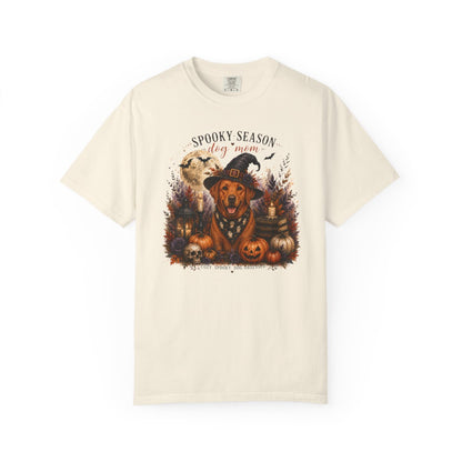 Fox Red Lab Spooky Season Dog Mom Halloween Shirt