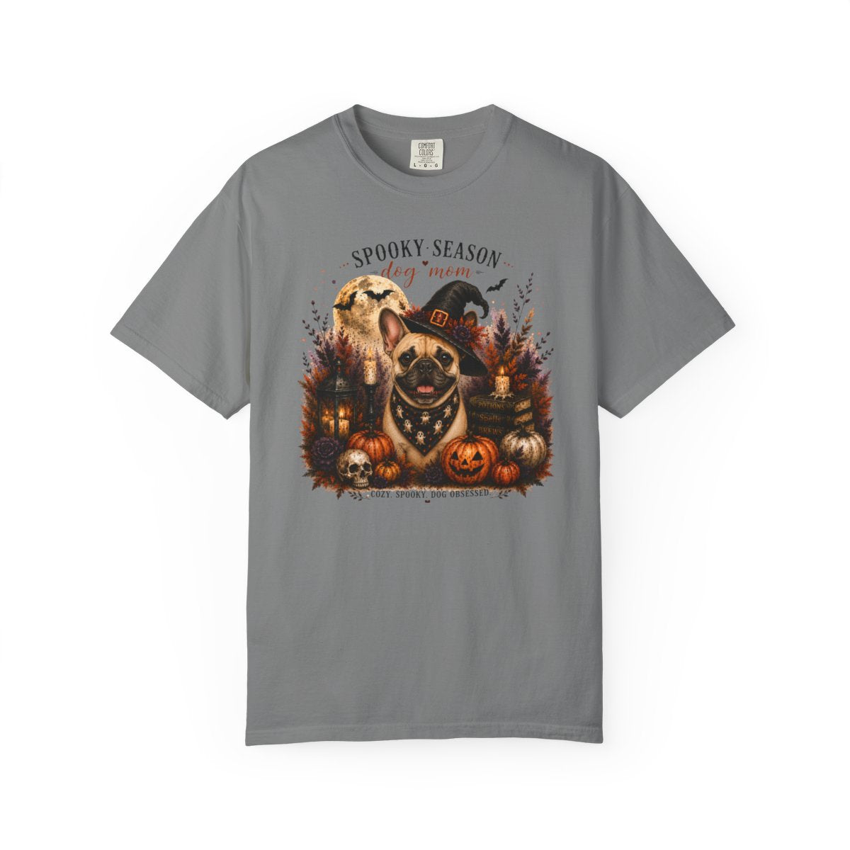French Bulldog Spooky Season Dog Mom Halloween Shirt