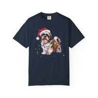 Load image into Gallery viewer, Christmas Shih Tzu Shirt, Christmas Lights Dog Tee, Christmas Dog Tee, Shih Tzu Mom Tshirt, Gift For Dog Lover, Shih Tzu
