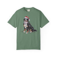 Load image into Gallery viewer, Bernese Mountain Dog Christmas Lights Shirt, Cozy Holiday Tee for Berner Lovers
