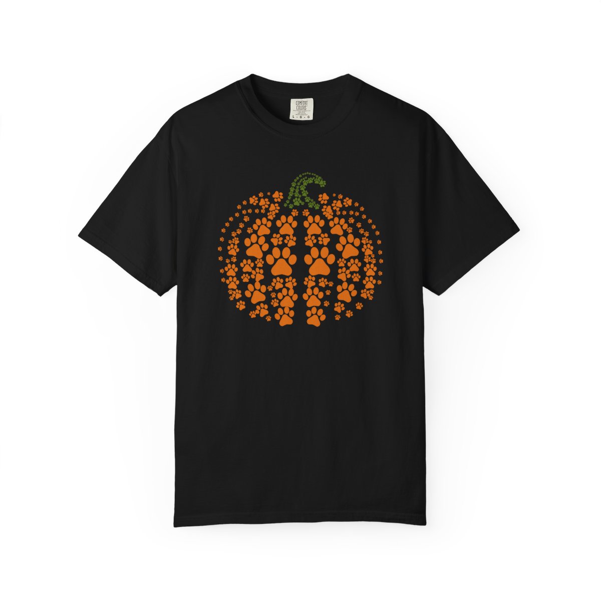 Paw Print Pumpkin Shirt