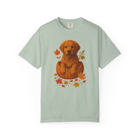 Load image into Gallery viewer, Golden Retriever Pumpkin Fall Shirt – Cute Autumn Dog Tee for Golden Lovers

