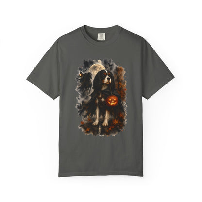Tricolor Cavalier Headless Horseman Inspired Halloween Comfort Colors Shirt