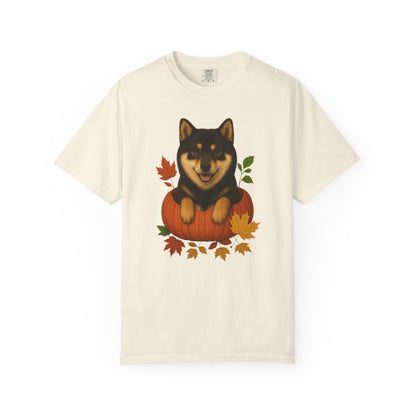 Shiba Inu Pumpkin Shirt, Cute Fall Dog Lover T-Shirt for Shiba Moms and Dads