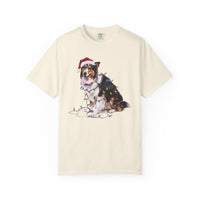 Load image into Gallery viewer, Christmas Collie Shirt, Christmas Lights Dog Shirt, Christmas Dog, Collie Mom Shirt, Gift for Dog Lover, Collie
