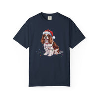 Load image into Gallery viewer, Christmas Cavalier King Charles Spaniel Shirt, Christmas Lights Dog Tee, Christmas Dog Tee, Cavalier Spaniel Mom Tshirt, Gift for Dog Lover
