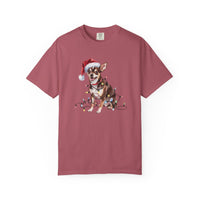 Load image into Gallery viewer, Christmas Chihuahua Shirt, Christmas Lights Dog Tee, Christmas Dog Tee, Chihuahua Mom Tshirt, Gift for Dog Lover, Chihuahua
