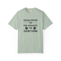 Load image into Gallery viewer, Dog Training Shirt – Socialization: The Prerequisite for Everything Tee
