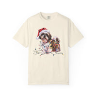 Load image into Gallery viewer, Christmas Shih Tzu Shirt, Christmas Lights Dog Tee, Christmas Dog Tee, Shih Tzu Mom Tshirt, Gift For Dog Lover, Shih Tzu
