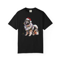Load image into Gallery viewer, Christmas Keeshond Shirt, Christmas Lights Dog Shirt, Christmas Dog, Keeshond Mom Shirt, Gift for Dog Lover, Keeshond
