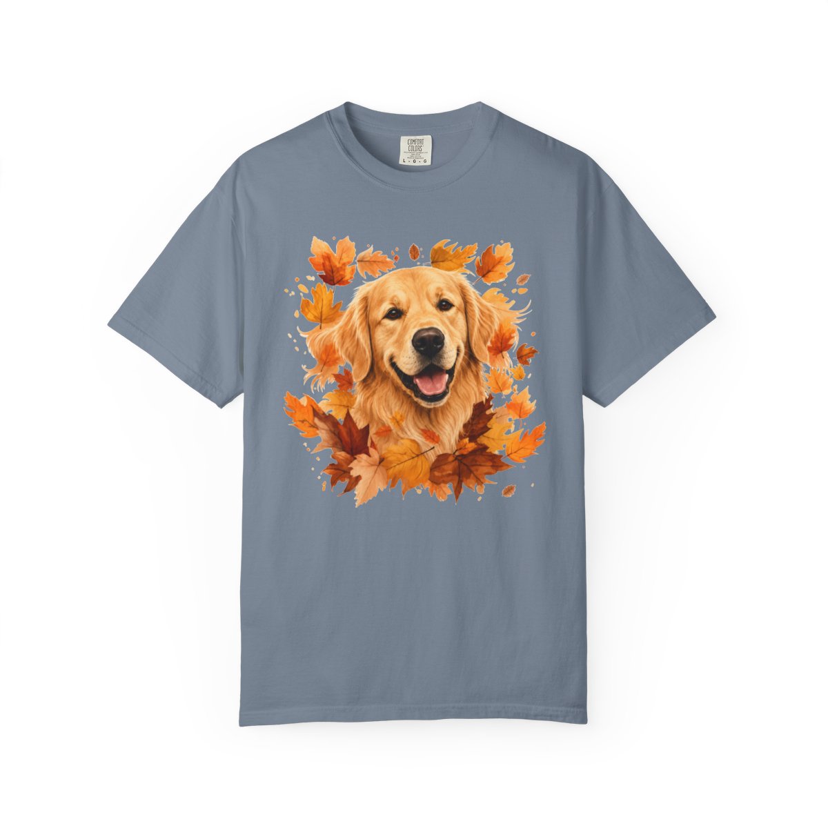 Golden Retriever Fall Shirt | Autumn Dog Mom Comfort Colors Tee