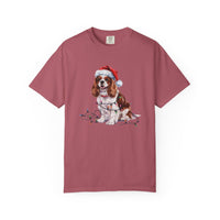 Load image into Gallery viewer, Christmas Cavalier King Charles Spaniel Shirt, Christmas Lights Dog Tee, Christmas Dog Tee, Cavalier Spaniel Mom Tshirt, Gift for Dog Lover
