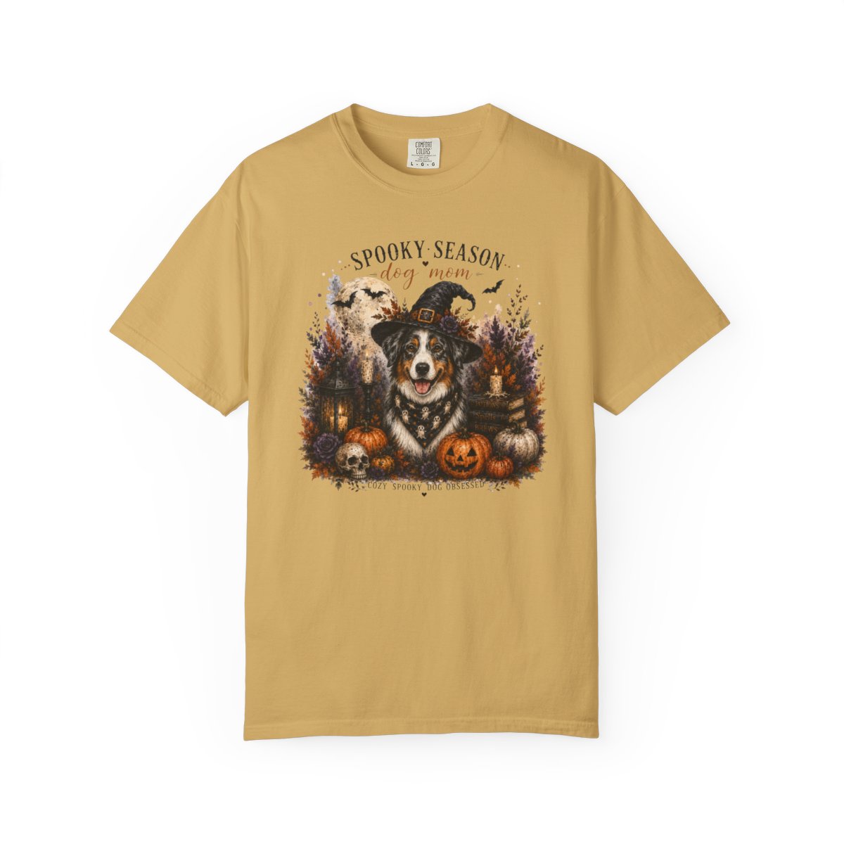 Australian Shepherd Spooky Season Dog Mom Halloween Shirt