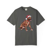 Load image into Gallery viewer, Rhodesian Ridgeback Christmas Lights Shirt, Festive Holiday Tee for Ridgeback Fans
