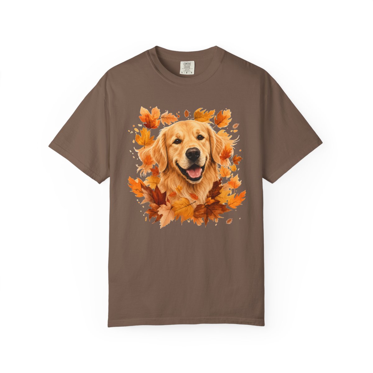 Golden Retriever Fall Shirt | Autumn Dog Mom Comfort Colors Tee