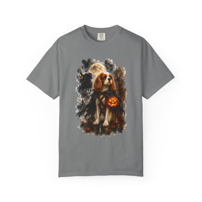 Blenheim Cavalier Headless Horseman Inspired Halloween Comfort Colors Shirt