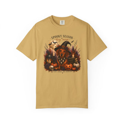 Red Dachshund Spooky Season Dog Mom Halloween Shirt