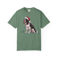 Load image into Gallery viewer, Christmas Springer Spaniel Shirt, Christmas Lights Dog Shirt, Christmas Dog, Springer Spaniel Mom, Gift for Dog Lover, Springer Spaniel
