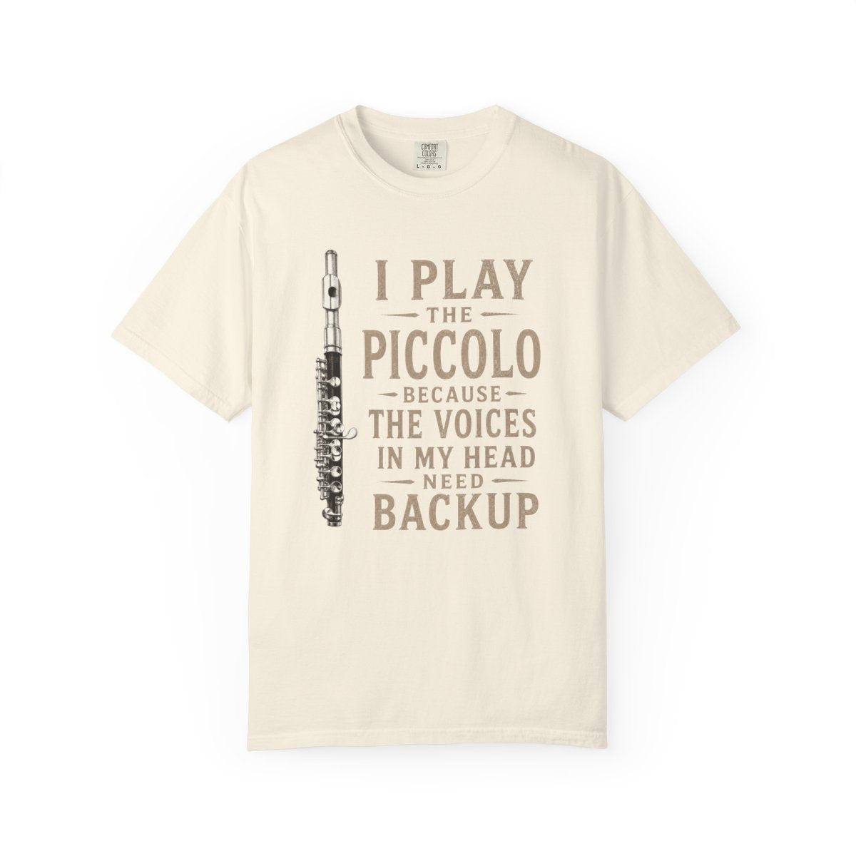 Funny Piccolo Shirt, Piccolo Player Gift, Band Musician Tee