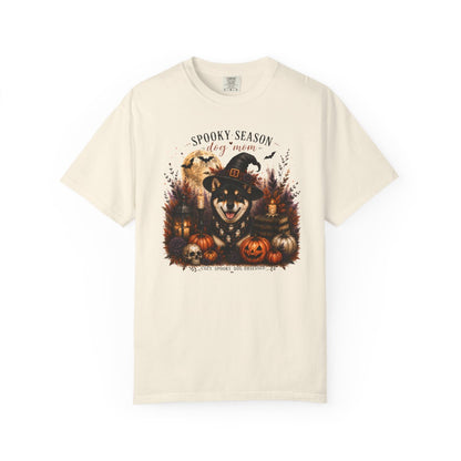 Black Shiba Inu Spooky Season Dog Mom Halloween Shirt