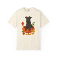 Load image into Gallery viewer, Kerry Blue Terrier in Pumpkin Fall Shirt, Cute Autumn Dog Tee for Terrier Lovers
