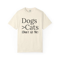 Load image into Gallery viewer, Dogs Are Greater Than Cats Shirt – Funny Dog Lover Tee for Pet Owners
