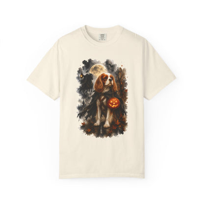 Blenheim Cavalier Headless Horseman Inspired Halloween Comfort Colors Shirt