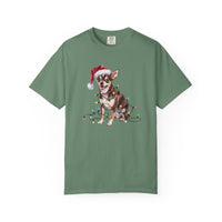 Load image into Gallery viewer, Christmas Chihuahua Shirt, Christmas Lights Dog Tee, Christmas Dog Tee, Chihuahua Mom Tshirt, Gift for Dog Lover, Chihuahua
