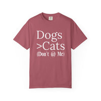 Load image into Gallery viewer, Dogs Are Greater Than Cats Shirt – Funny Dog Lover Tee for Pet Owners
