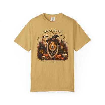 Collie Spooky Season Dog Mom Halloween Shirt