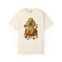 Load image into Gallery viewer, Poodle Pumpkin Fall T-Shirt, Cute Autumn Dog Lover Tee &amp; Thanksgiving Gift

