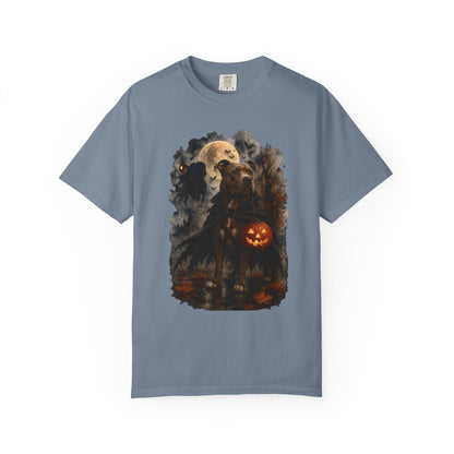 Pitbull Headless Horseman Inspired Halloween Comfort Colors Shirt