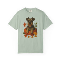 Load image into Gallery viewer, Schnauzer in Pumpkin Fall T-Shirt
