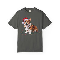 Load image into Gallery viewer, Christmas Cardigan Welsh Corgi Shirt, Christmas Lights Dog Tee, Christmas Dog, Corgi Mom Tee, Gift for Dog Lover, Corgi Tee
